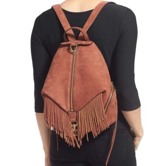 Rebecca Minkoff Handbags - NEW Rebecca Minkoff Fringe Julian Leather Backpack